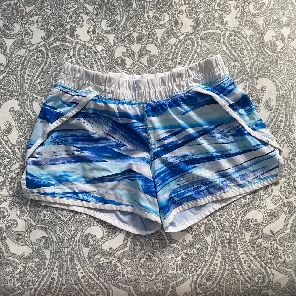 Ivivva Multi Color Blue Shorts Size 14